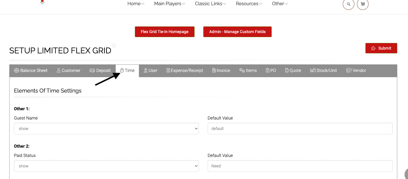 Flex Grid Tie In Settings Required for Online Scheduling | Adilas
