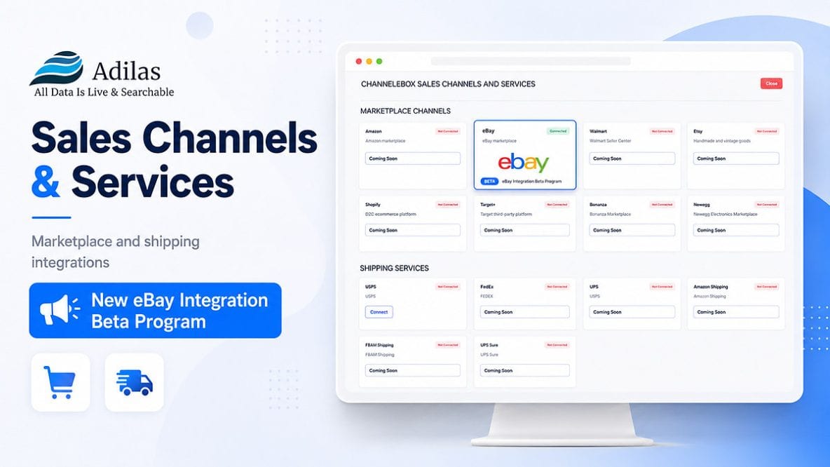 New eBay Integration Beta Program | Adilas